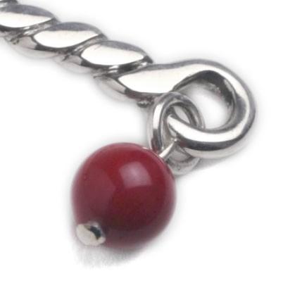 銀捻りハニースプーンM・珠入り・高谷信雄《スプーン・9.0cm》 | 