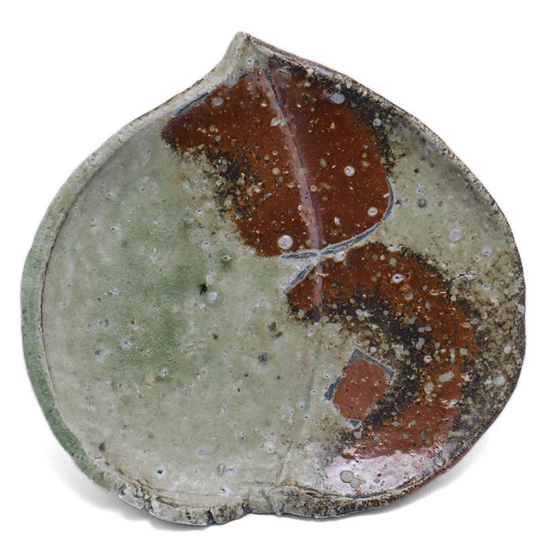 信楽焼：信楽向付・桃・辻村塊《中皿・17.0cm》 |  | 01