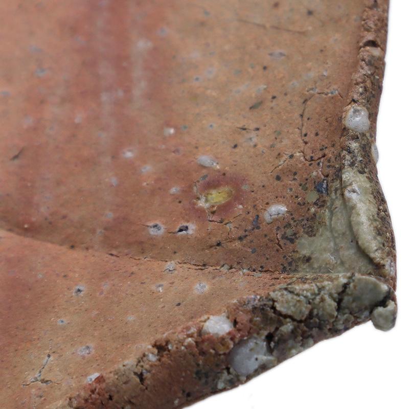 信楽焼：信楽向付・桃・辻村塊《中皿・17.0cm》 |  | 03