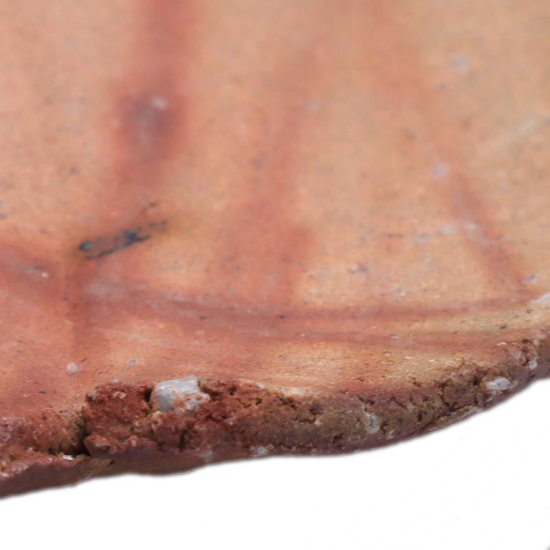 信楽焼：信楽向付・桃・辻村塊《中皿・17.0cm》 |  | 04