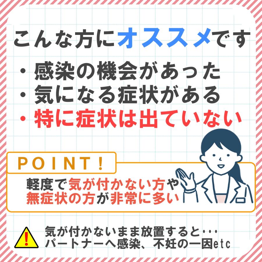はじめての検査セット (女性用) 郵送性病検査キット : 予防会
