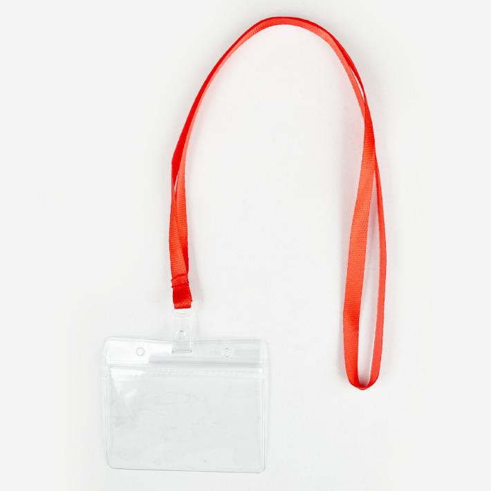 ネームホルダー 40枚セット 名札 首掛け ネームプレート IDホルダー