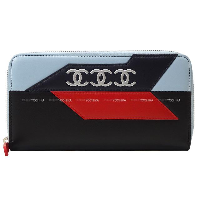 CHANEL シャネル トリプル ココマーク エアライン ラウンドファスナー  