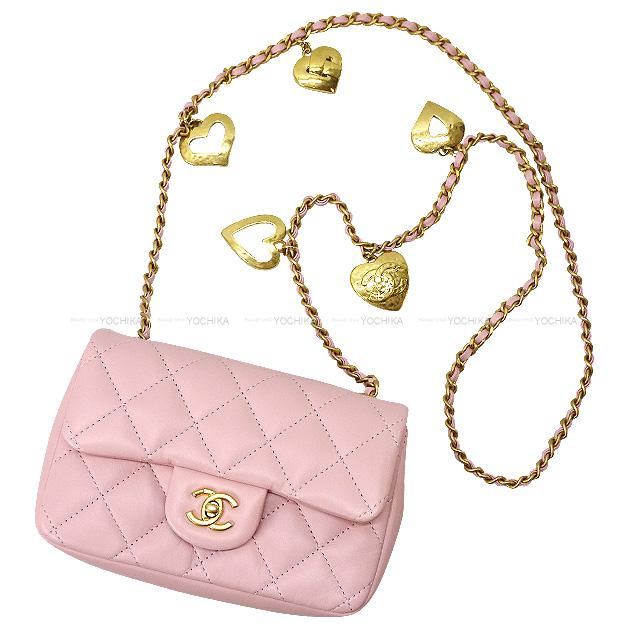 CHANEL シャネルマトラッセショルダーバッグココマークチャーム