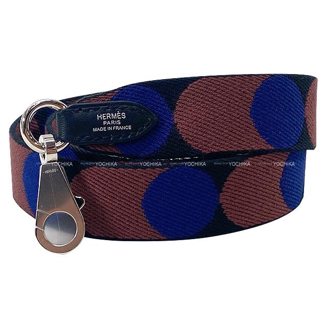 HERMES エルメス バンドリエール 25mm 70cm フリッパーボール 黒  