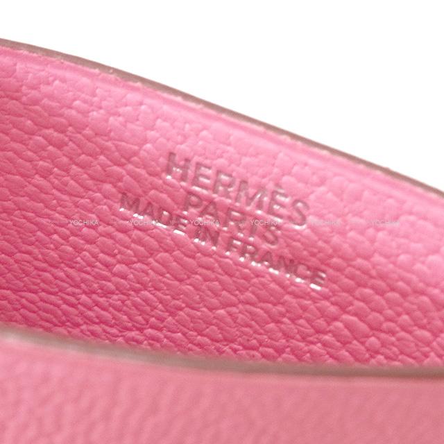 HERMES エルメス ミロ ピンク シェーブルミゾル メガネケース □M刻印 