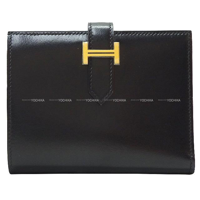 HERMES エルメス ベアンコンパクト 黒 (ブラック) ボックス HERMES エルメス ベアンコンパクト 黒 (ブラック) ボックス