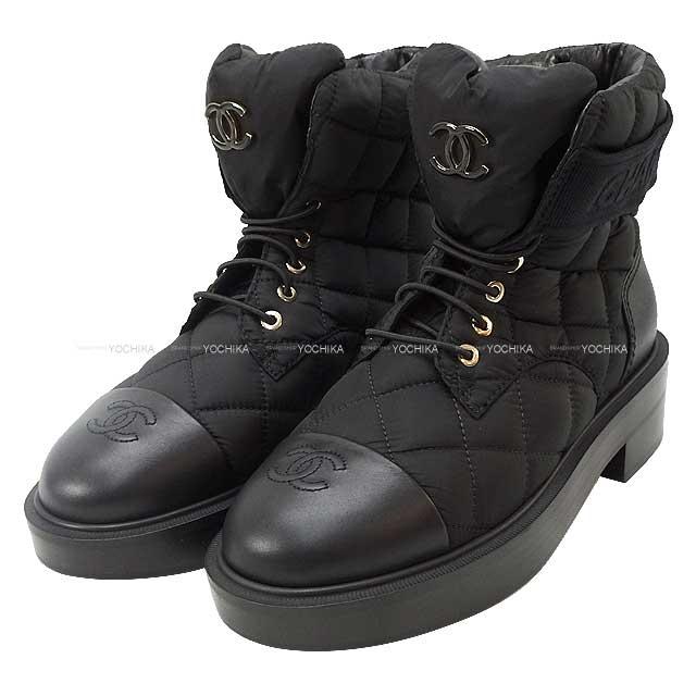 2023年 秋冬 新作 CHANEL シャネル ココマーク レースアップ 