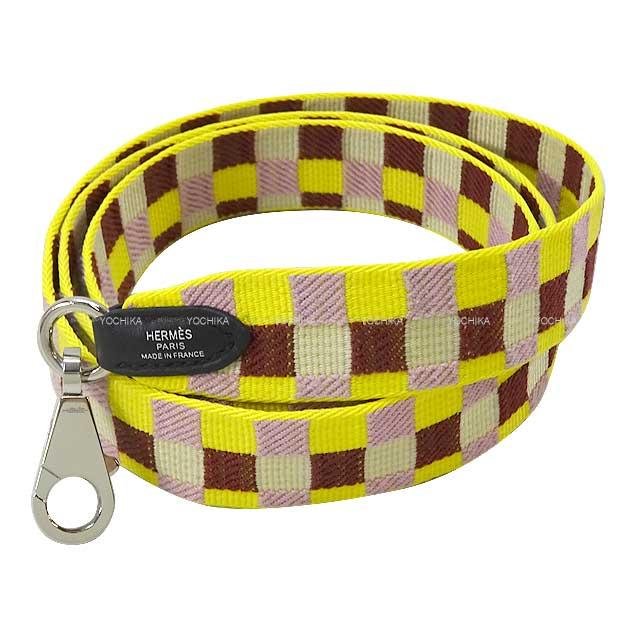 HERMES エルメス バンドリエール 25mm 105cm マキシカドリーユ ライム 