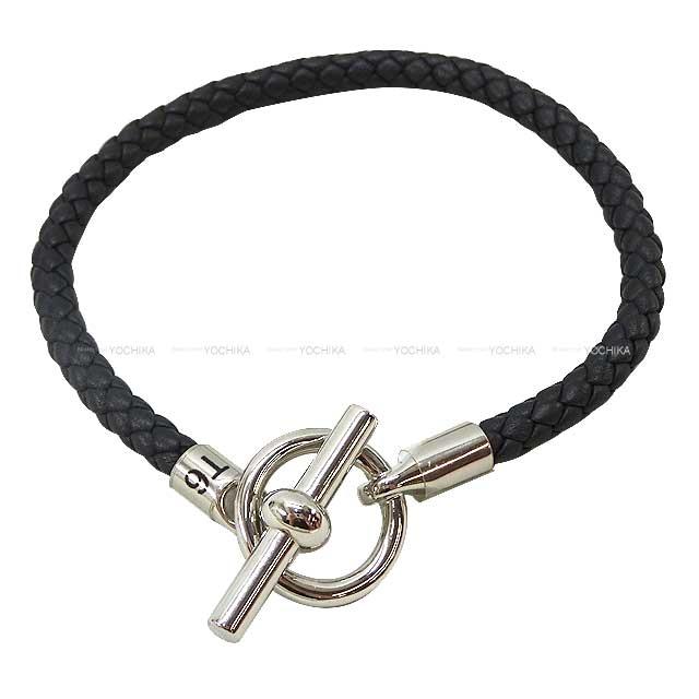 HERMES エルメス レザー グレナンH #T6 黒 (ブラック) スイフト 