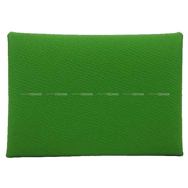 HERMES エルメス カルヴィ デュオ ヴェールユッカ エプソン シルバー 