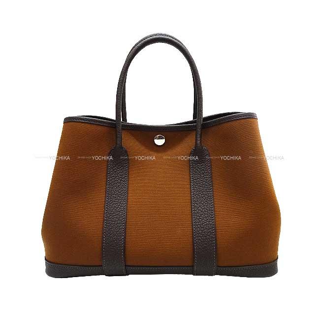 HERMES エルメス ガーデンパーティ 30 TPM アルザン/エベンヌ  