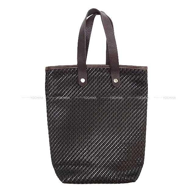 HERMES エルメス アメダバ ディアゴ GM ダークブラウン/黒 レザー 