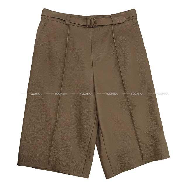 HERMES エルメス レディース レザー バミューダ エトープ 