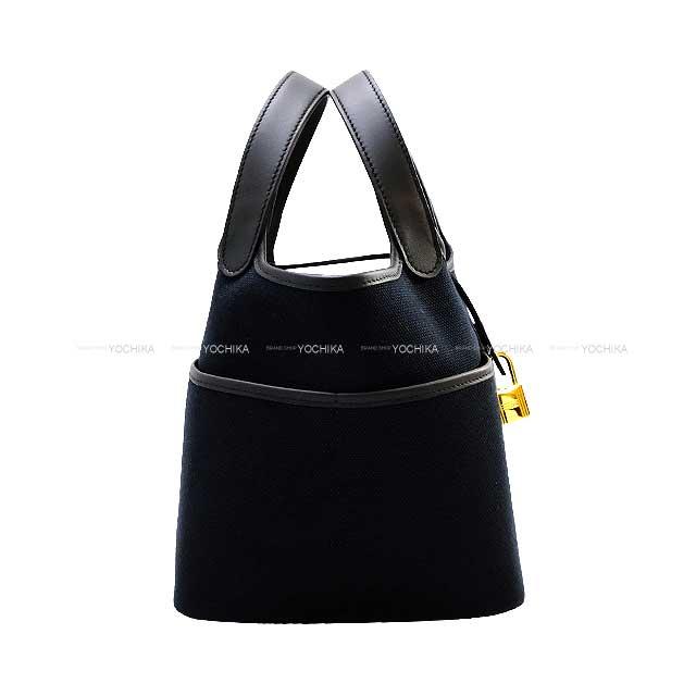 HERMES エルメス ピコタンロック 18 PM カーゴ ポケット 黒 HERMES エルメス ピコタンロック 18 PM カーゴ ポケット 黒