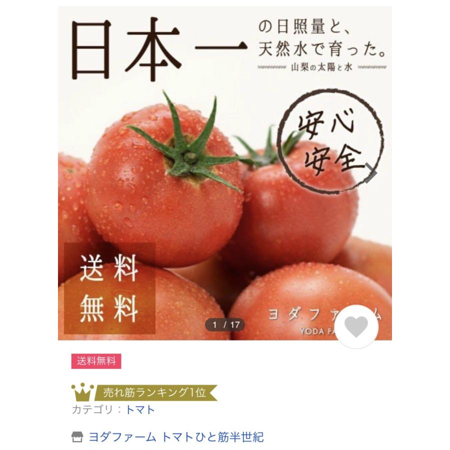 約1kg トマト 【予約】 10月中下旬より順次発送 ありがとう春作完売 送料無料【おまけ付き】プレゼント 桃太郎トマト ヨダファーム 贈答用 ランキング1位 tomato :tomato-1:ヨダファーム トマトひと筋半世紀 - 通販 - Yahoo!ショッピング 約1kg トマト 【予約】 10月中下旬より順次発送 ありがとう春作完売 送料無料【おまけ付き】プレゼント 桃太郎トマト ヨダファーム 贈答用 ランキング1位 tomato :tomato-1:ヨダファーム トマトひと筋半世紀 - 通販 - Yahoo!ショッピング
