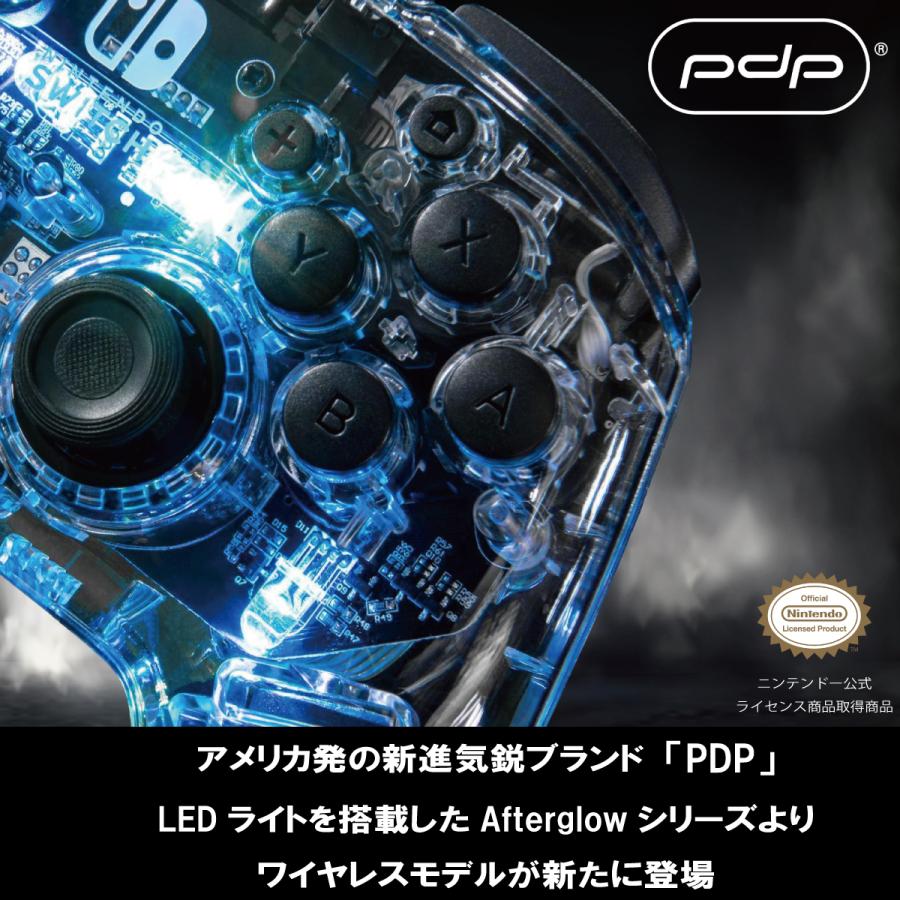 【ジャンク】PDP Afterglow Wireless PDP Afterglow Switch Wireless Deluxe Controllerスイッチ ジャンク品