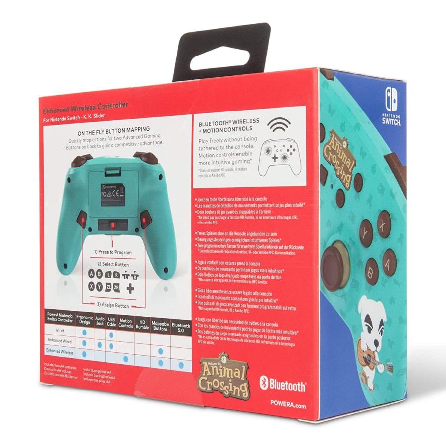 どうぶつの森 ワイヤレスコントローラー Switch Power-A とたけけモデル ニンテンドースイッチ 公式ライセンス商品 海外限定