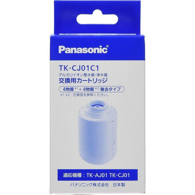 パナソニック　浄水器　交換カートリッジ　蛇口直結型ミズトピア　1個　TK-CJ01C1