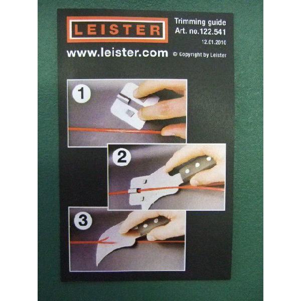 ライスター純正品 スパトラナイフ と 溶接棒用トリミングガイド ライスター純正品 スパトラナイフ と 溶接棒用トリミングガイド