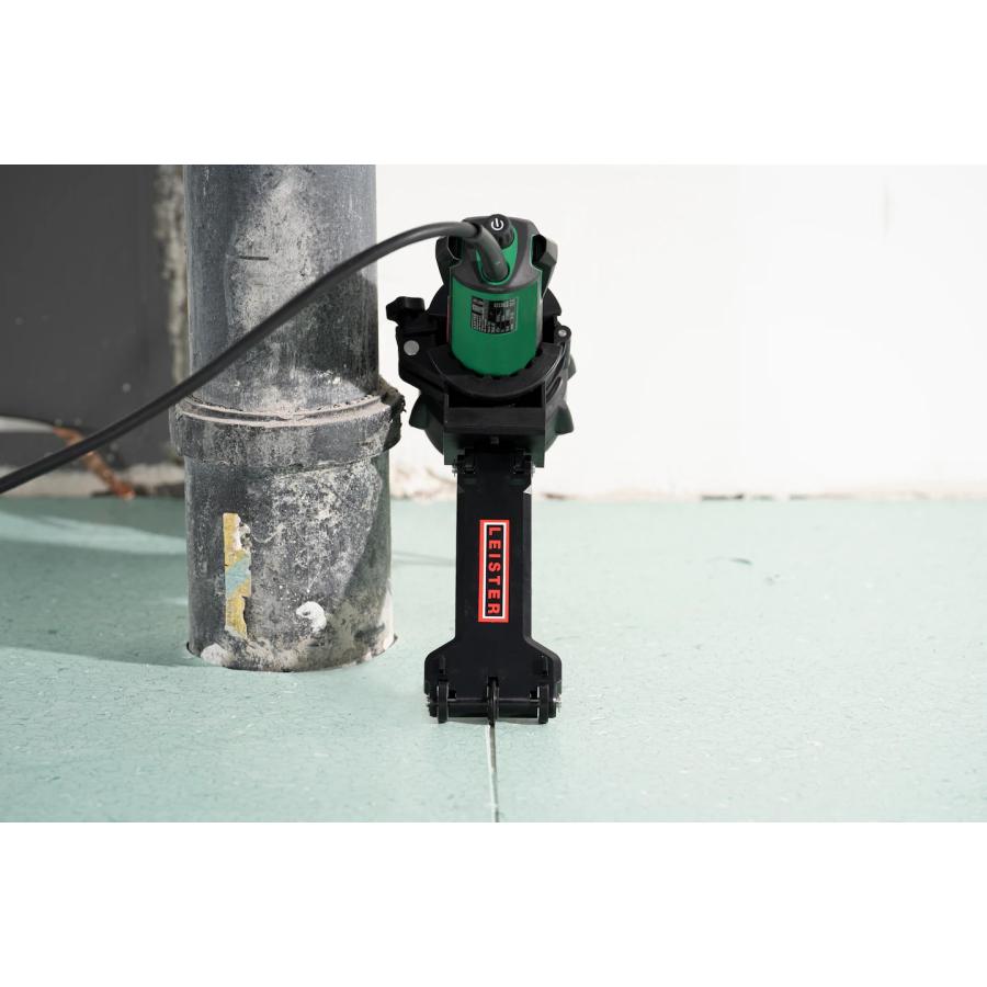 ☆LEISTER 溶接機ヒートガン 溝切12000円 ローラー18000溶接棒