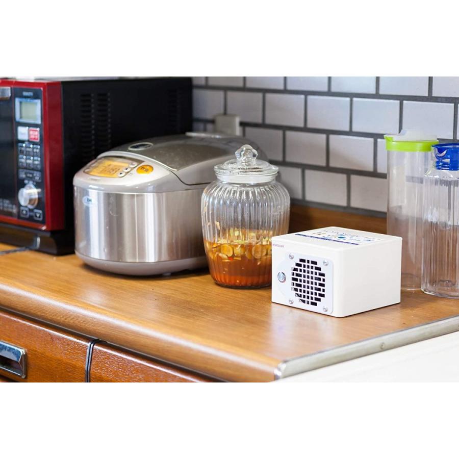 KOROSUKE コロスケ 空気清浄機 型式：YMK-11912-ASW（製品色はホワイト