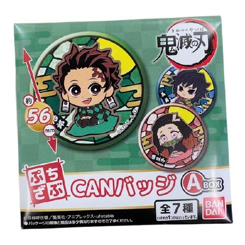 BANDAI（バンダイ） 「柄はおまかせ」鬼滅の刃ぷちざぶCANバッジA