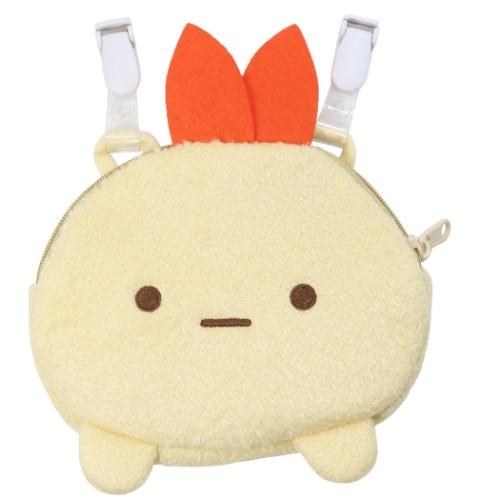 すみっコぐらし えびふらいのしっぽ ポケットポーチ 移動ポケット