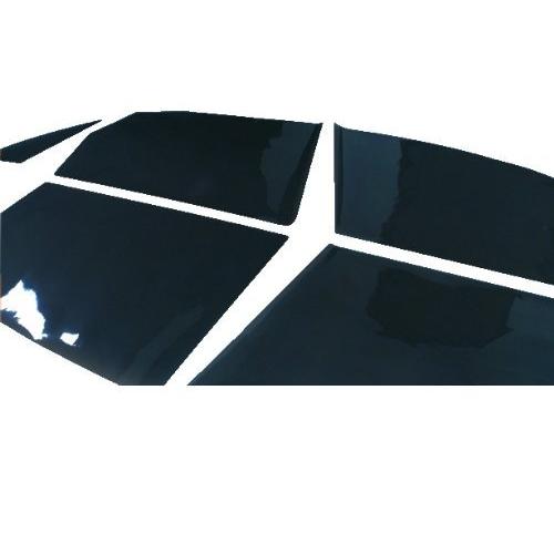 プレカットウィンドウティントキットfor Dodge Dart 4ドアセダン2013?2014 ブラック dart-sedan-13-14-145