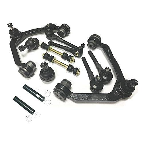 PartsW 12ピースコンプリートフロントサスペンションキット Ford EXPEDITION F-150 F-250 & Lincoln NAVIGATOR 4WDコントロールアーム ボールジョイントタ