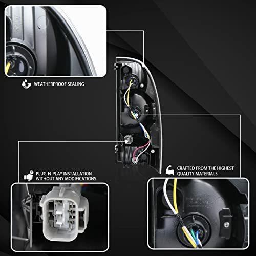 注目ブランド Autozensation トヨタ タコマ ベース スモークレンズ LED テールライト ブレーキランプ