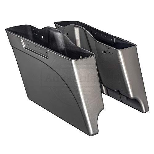 【新品未開封】 4.5インチ ストレッチサドルバッグ 拡張ボトム ハーレーダビッドソン ツーリングロードグライド 1994〜2013年式用 4.5 inch stretched ブラック 01-105-LKJ 【RIZ2782550605】(101496円)