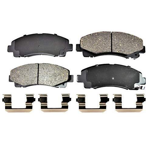 PT Auto Warehouse PT1102 セラミックディスクブレーキパッドセット フロント :B0884FLKN3:yodoriver ...