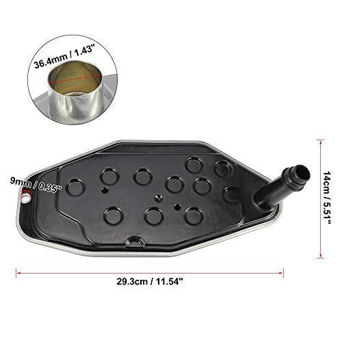 X AUTOHAUX オートマチックトランスミッションフィルター オイルパンガスケットキット ジープ グランドチェロキー ラングラー ダッジ