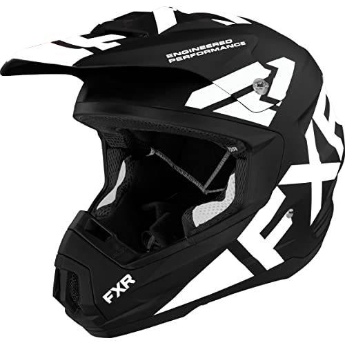 FXR トルクチームヘルメット(ブラック/ホワイト - XSサイズ) 正規品
