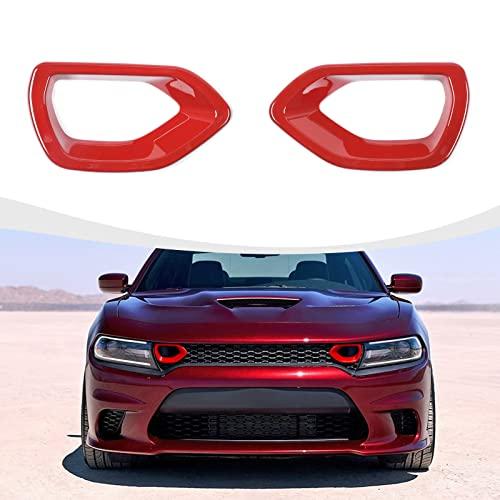 RAZPOY 充電器用 フロントグリルカバー フロントバンパーグリルインサート メッシュガードトリム 20152022 Dodge