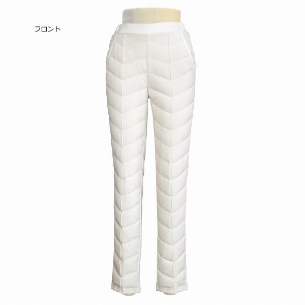 ダウンパンツ 防寒 保温 冬物 レディース 暖パン オシャレなダウン スタイルアップ ゴルフ 細見え きれいめ ストレッチ 動きやすい 痩せて見える 着膨れしない |  | 05