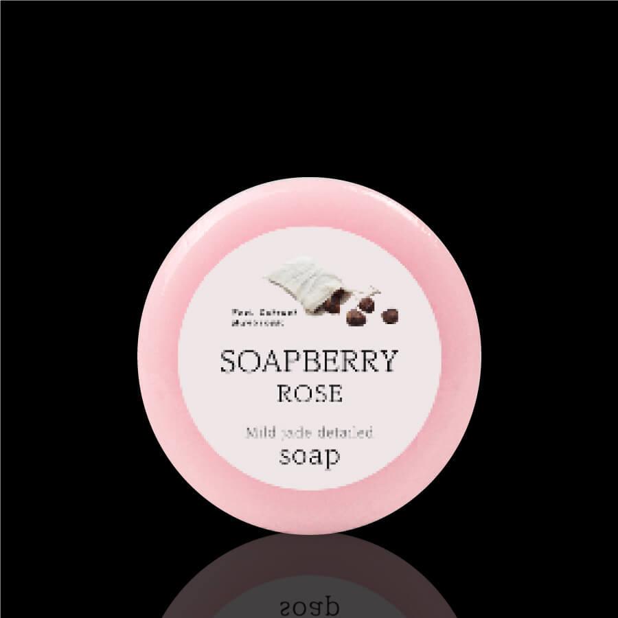 ムクロジ石鹸 古宝ソープ・ベリー石鹸 ローズ | 