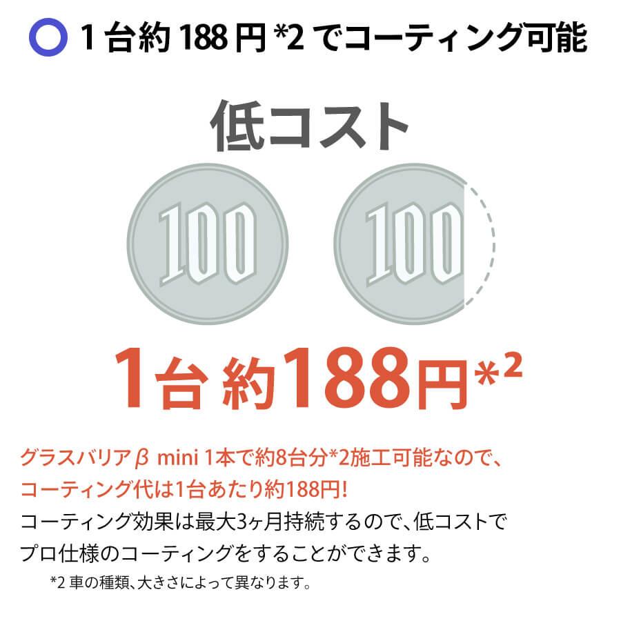 ガラス系ボディコート Linda グラスバリアβ mini |  | 06