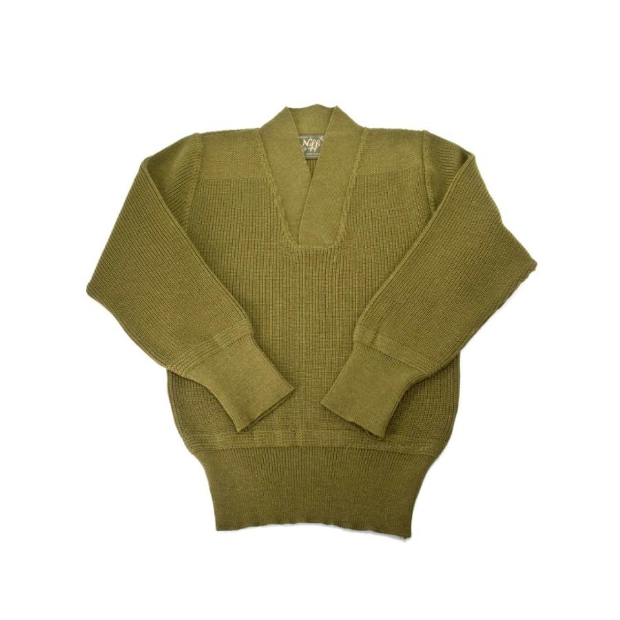 TW Kempton COMMANDO Niffi 41015 Olive エンジニアセーター A-1 Type