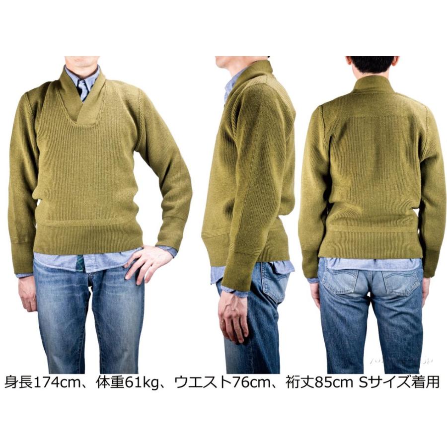 TW Kempton COMMANDO Niffi 41015 Olive エンジニアセーター A-1 Type 