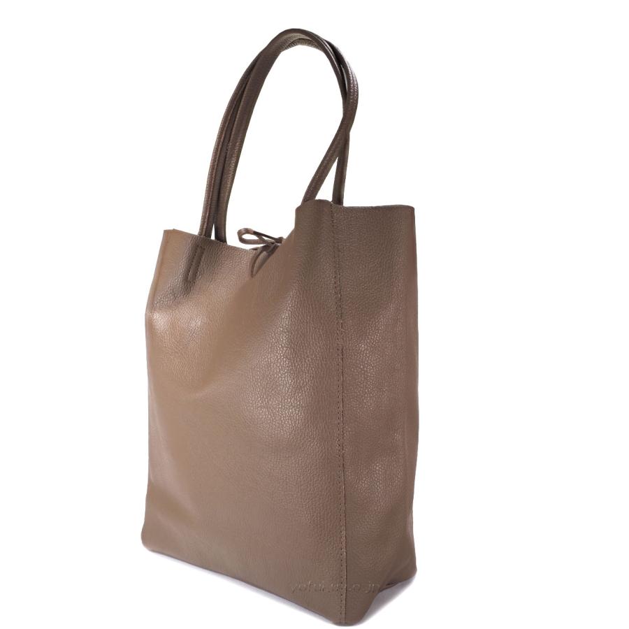 ブラウンレザー トートバッグ frou BAGS BS0001 Shopper Big フルフル レザー トートバッグ