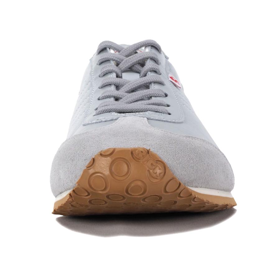 PATRICK スニーカー 37 グレー/ホワイト/レッド PATRICK パトリック 日本製ローカットスニーカー メンズ