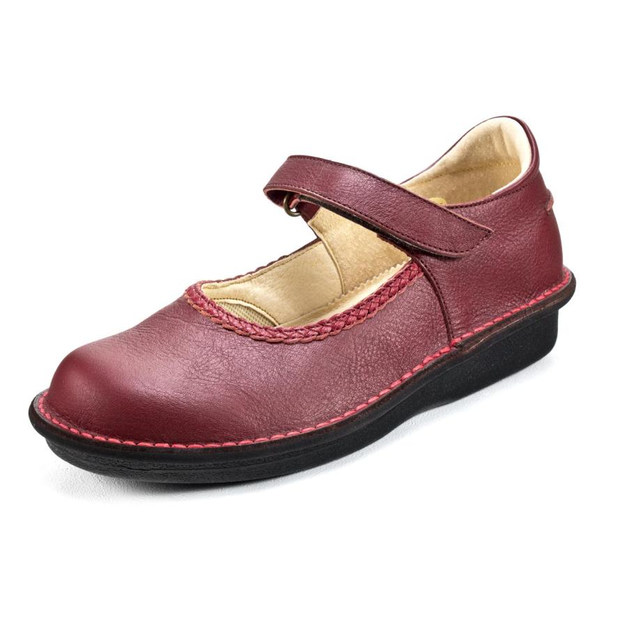 エスティー・リラックス レディス コンフォートシューズ / ST.Relax LX840 RED srlx840redSUZUKI洋服店