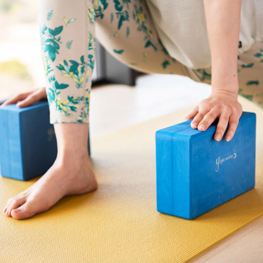 ヨガワークス ブロック ヨガブロック A-２個セット yogaworks ヨガ プロップス おしゃれ｜yoga-pi｜11