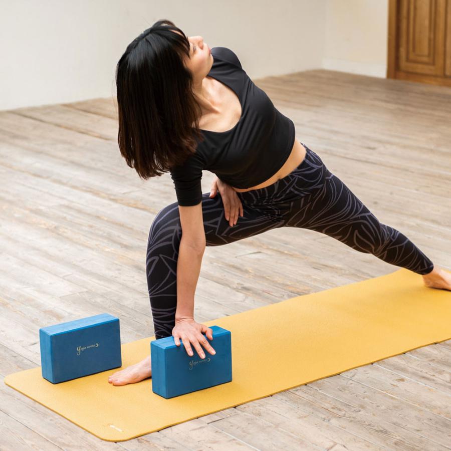 ヨガワークス ブロック ヨガブロック A-２個セット yogaworks ヨガ プロップス おしゃれ｜yoga-pi｜10