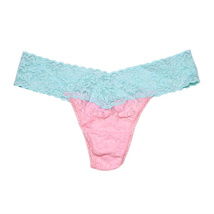 hanky panky（ハンキーパンキー） ローライズタンガ バイカラー カラー