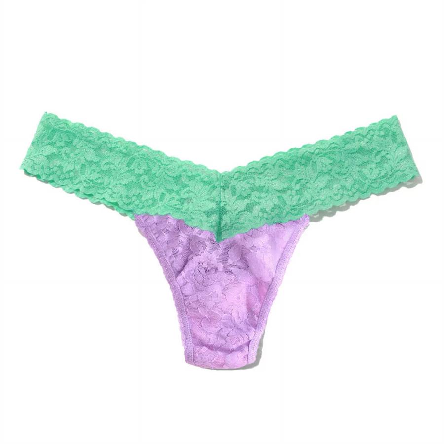 hanky panky（ハンキーパンキー） ローライズタンガ バイカラー カラー