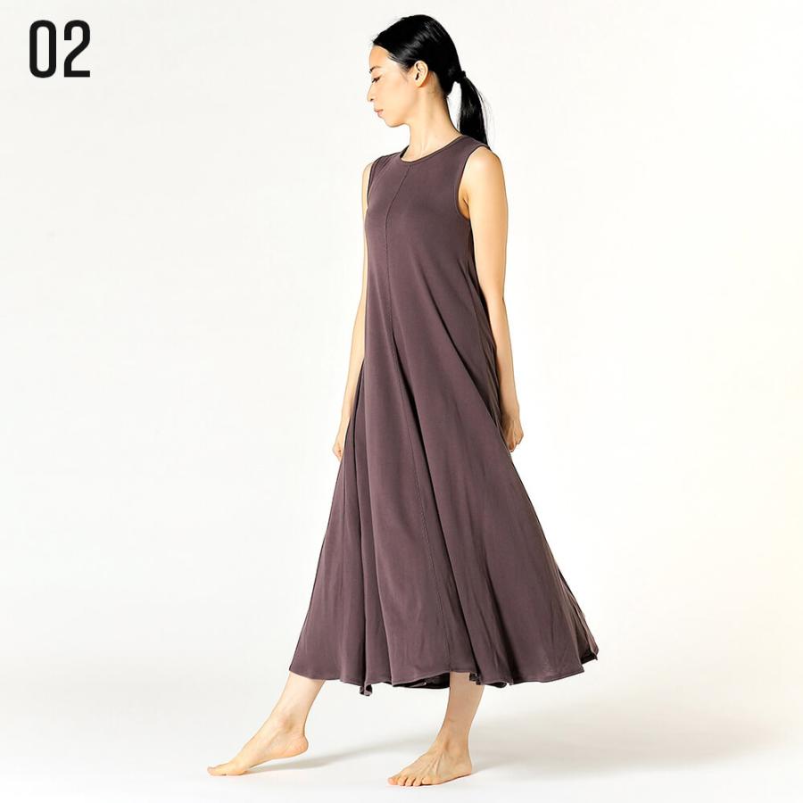 ジュリエ ヨガ Julier ヨガウェア トップス ワンピース ヴィンテージエコフライスマキシワンピース B1901 Jua010 Yoga Pi 通販 Yahoo ショッピング