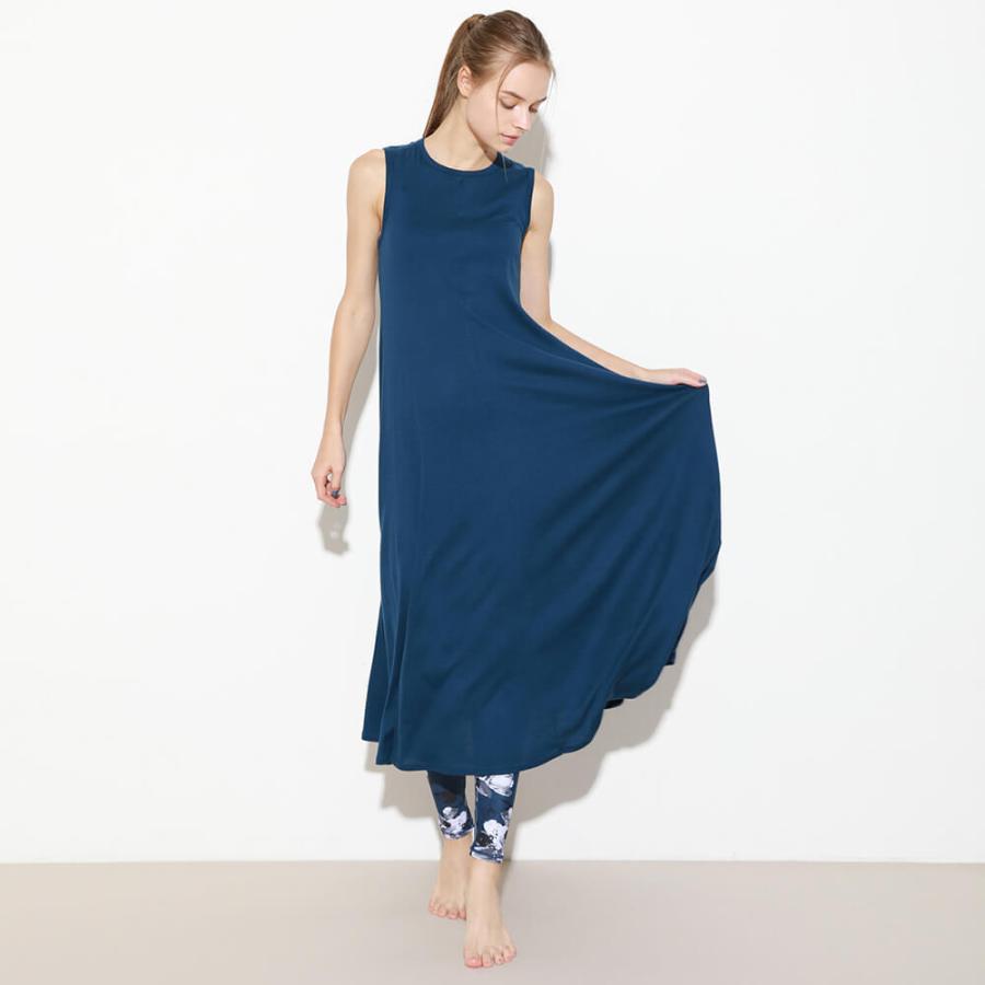 ジュリエ ヨガ セール Julier ヨガウェア トップス ワンピース ヴィンテージエコフライスマキシワンピース B1901 Jua010 Yoga Pi 通販 Yahoo ショッピング